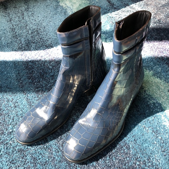 Jimmy Choo brand new Rare Croc Leather Boots! - Picture 2 of 6